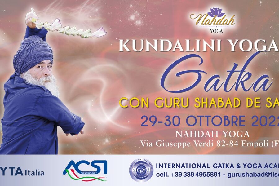 Kundalini Yoga e… Gatka con Guru Shabad de Santis: 29 e 30 ottobre