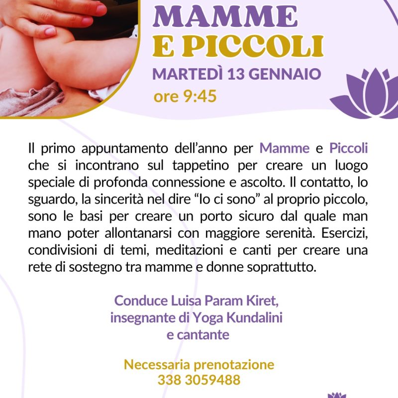 Mamme e piccoli