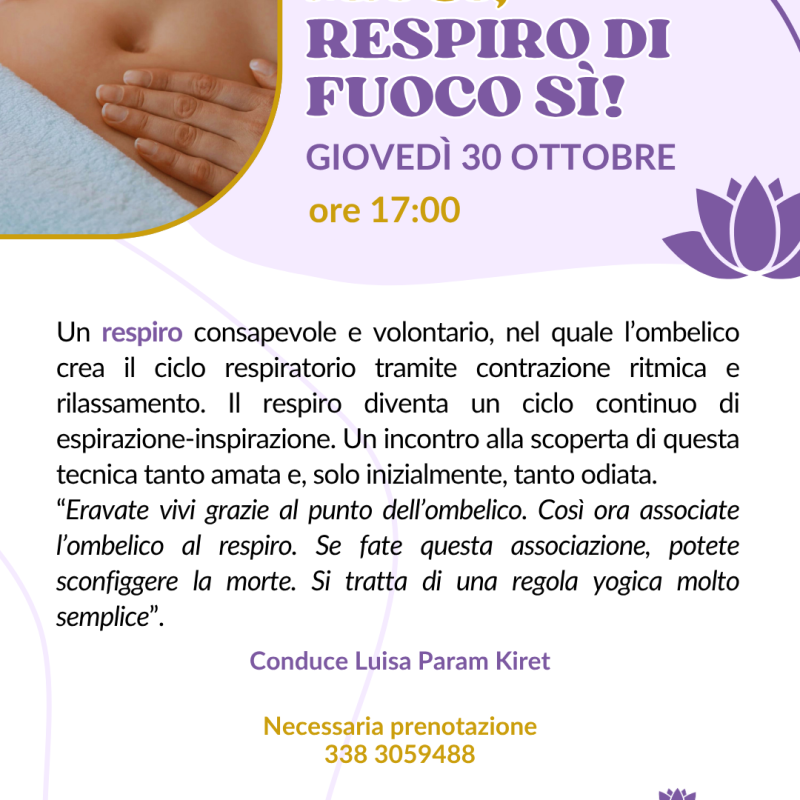Ma sì, respiro di fuoco sì!